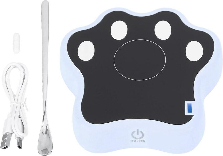 Magnetische Roerder Oplaadbare Mixer Dranken Mengen Laag Geluid 15 x 15 x 5 cm Zwart