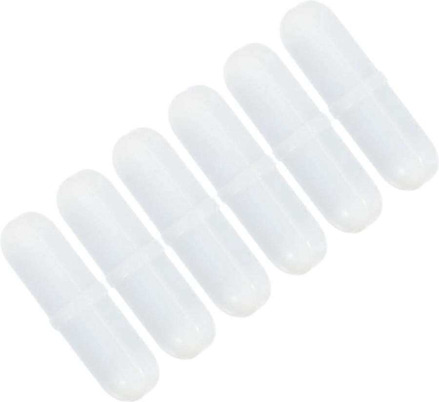 Magnetische Roerder Set Roerstaafjes Mixers Laboratorium Mengen Glad & Duurzaam 3cm Lengte Wit