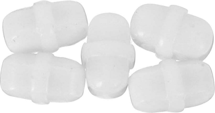 Magnetische Roerder Set Stirrer Staven Vloeistoffen Mengen Hoge Temperatuur Bestendig 5 Stuks Wit