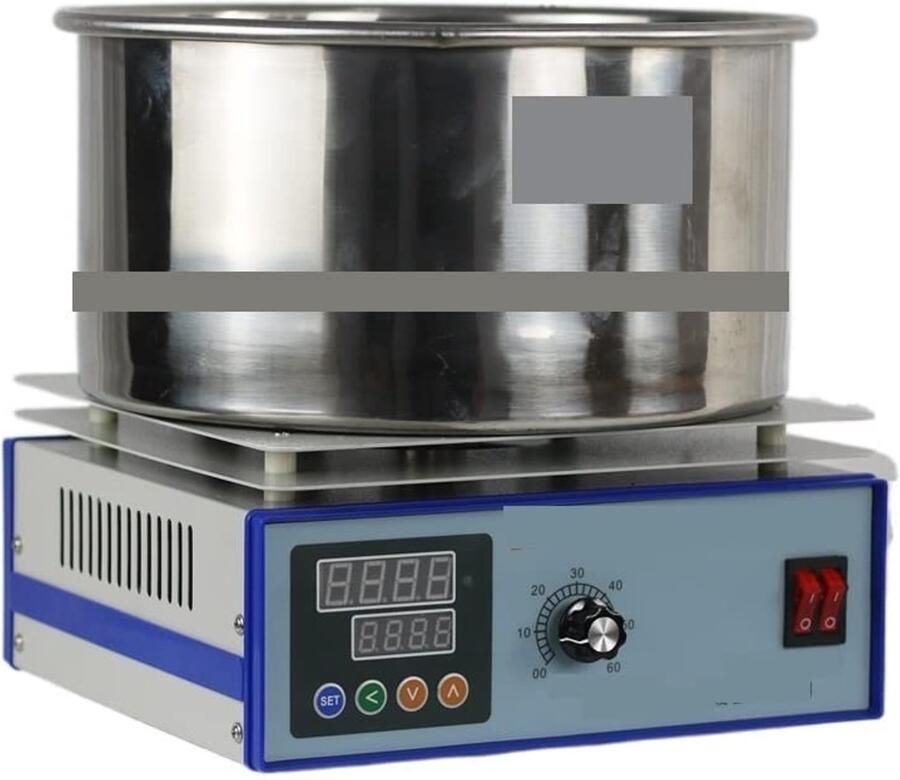 Magnetische Roerder Verwarmingscollector Laboratorium Mengen Constante Temperatuur Tot 20 Liter Zilver