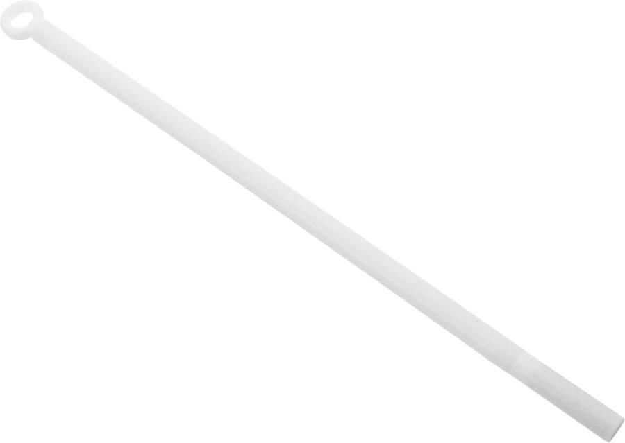 Magnetische Roerstaaf Laboratorium Roerder Vloeistoffen Mengen Chemisch Bestendig PTFE 30 cm Wit