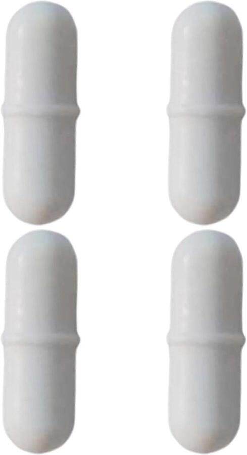 Magnetische Roerstaaf Mixstaaf Laboratorium Mengen Hoge Rotatiestabiliteit 28 mm Wit