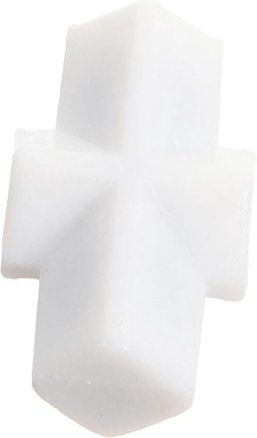 Magnetische Roerstaaf Roerstaafje Mixer Vloeistoffen Mengen Gladde Rotatie 2.5 x 1.5 x 1 cm Wit