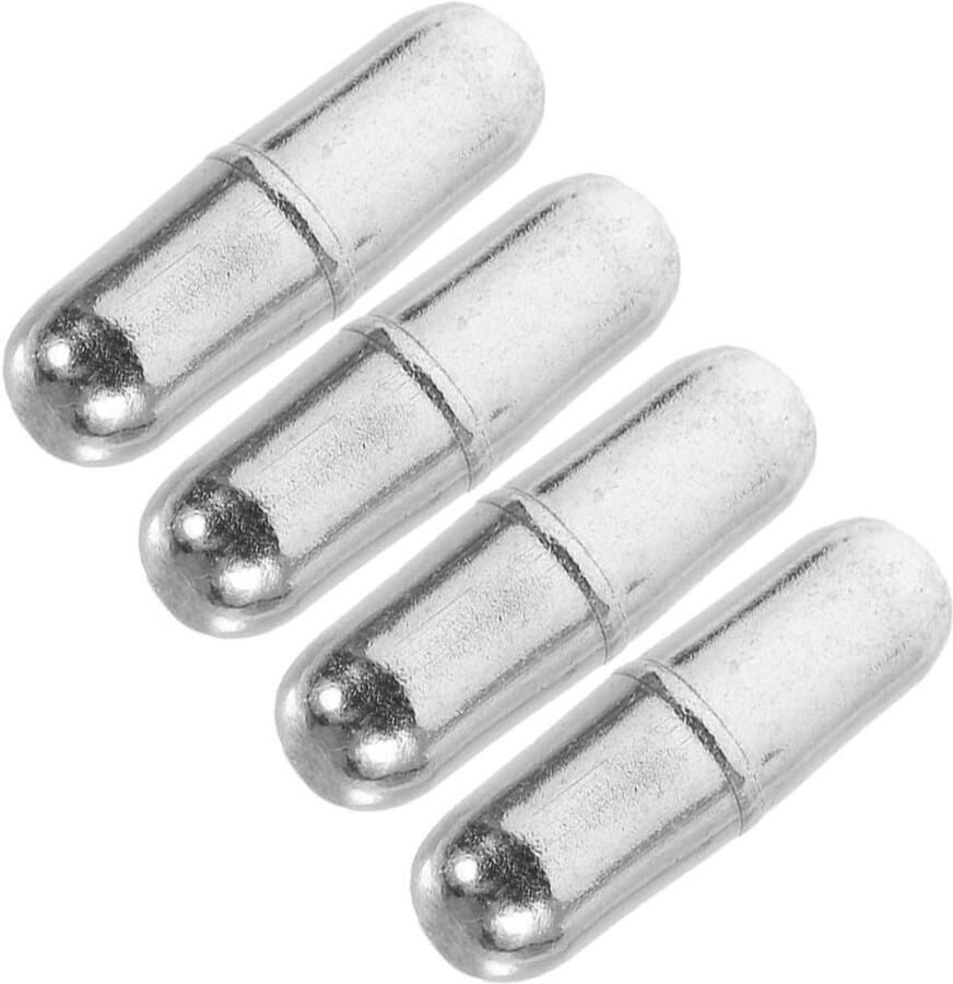 Magnetische Roerstaven Roerstaafjes Mixers Dranken Mengen Stabiele Rotatie 2.35 cm Zilver