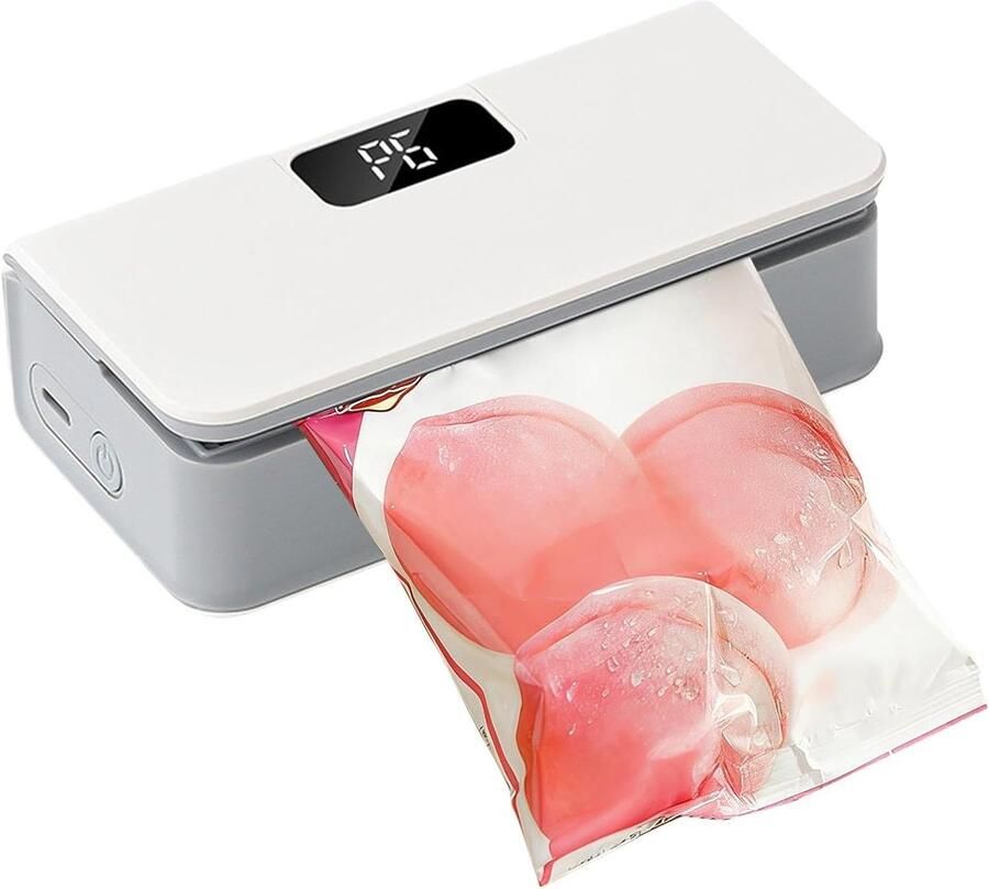 Magnetische verzegelingsmachine voor zakjes magnetische sluiting met draadsnijder 6 niveaus draagbare verzegelmachine voor levensmiddelen voor chips snacks sandwiches keuken koelkast reizen