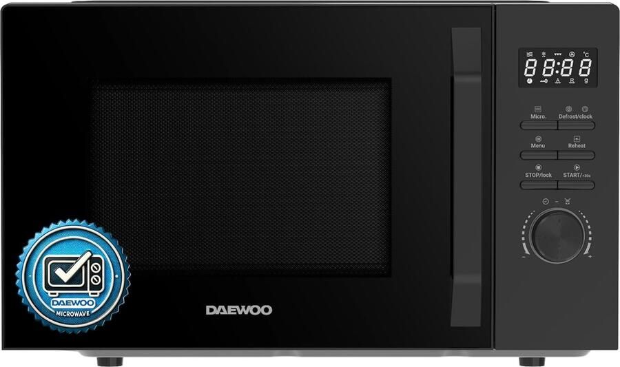 Magnetron Oven Keuken Apparaat Snel Opwarmen Automatische Programma's 20 Liter Zwart