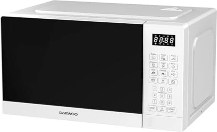Magnetron 20 liter inhoud 700 W vermogen 8 programma's digitaal paneel wit