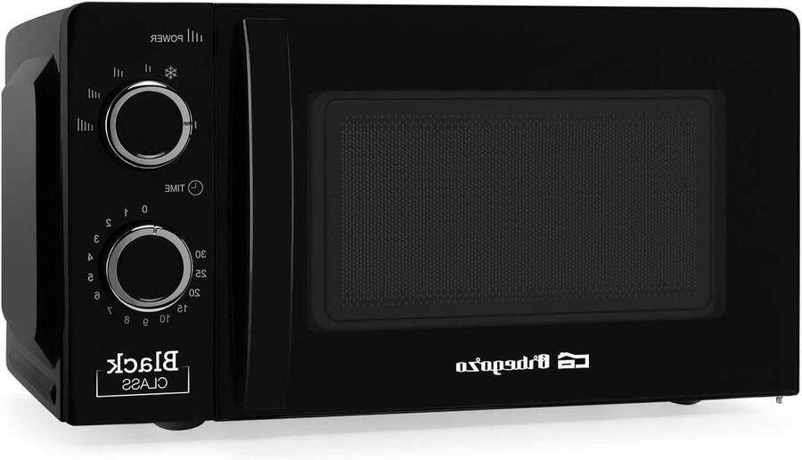 Magnetron 20 Liter Oven Magnetron Eten Opwarmen Ontdooifunctie 700 W Zwart