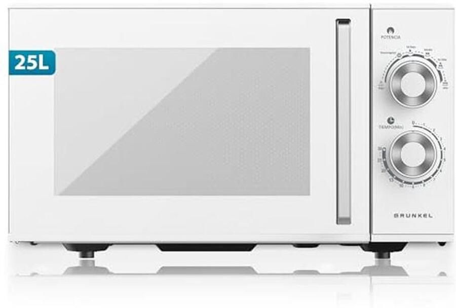 Magnetron 25 liter met grill en timer – 900W en 1000W met 3 combinatiemodi