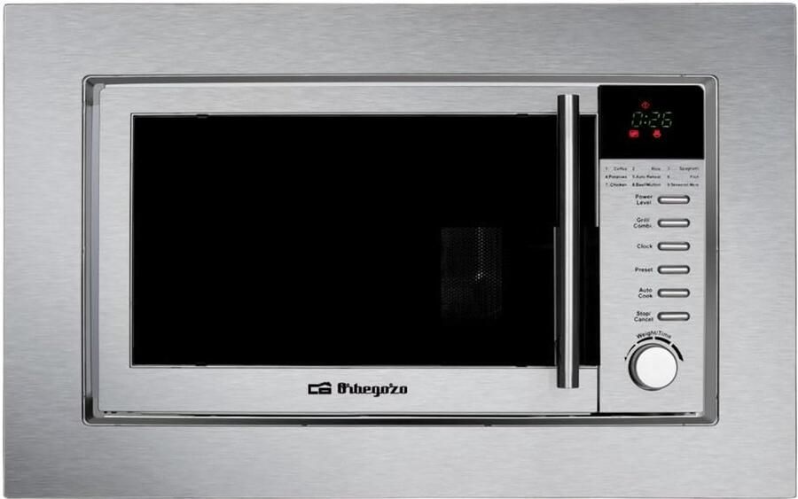 Magnetron 800 W 20 L RVS Compacte Magnetron met Krachtige Prestaties