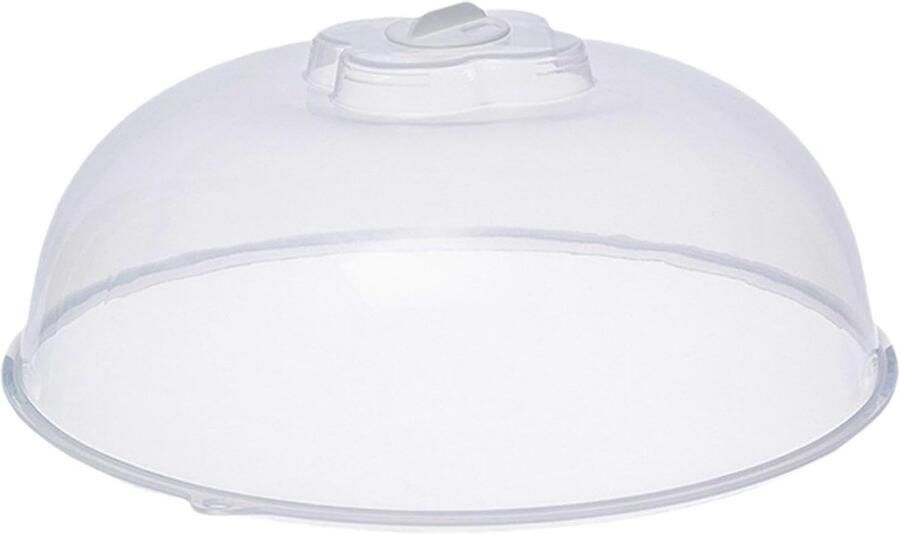 Magnetron afdekking Anti-spat deksel Voedsel opwarmen Verstelbare stoomventilatie 29x29x11cm Transparant