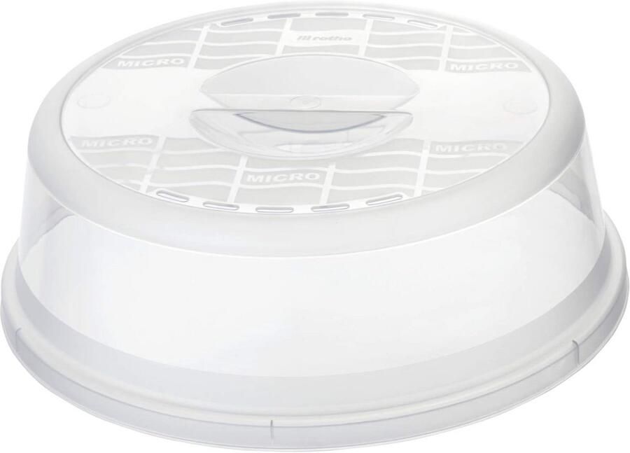 Magnetron Afdekking Voedsel Deksel Spatvrij Opwarmen Ventilatie Sleuven 28.5 cm Transparant