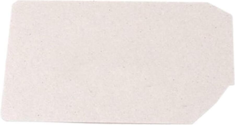 Magnetron Afdekplaat Isolator Deksel Oven Onderhoud Universele Pasvorm 125mm x 84mm Wit