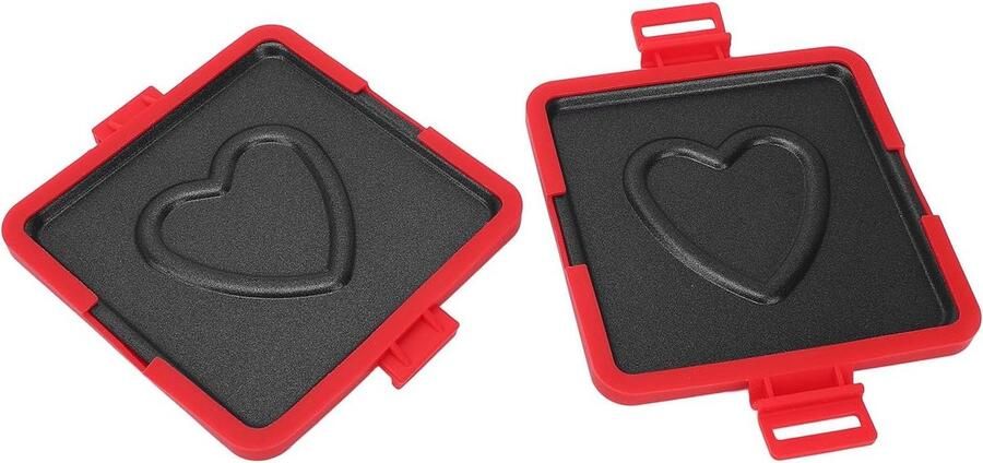Magnetron Broodrooster Snack Maker Snelle Snacks Maken Geen Stroom Nodig 18x15x4 cm Zwart - Foto 1