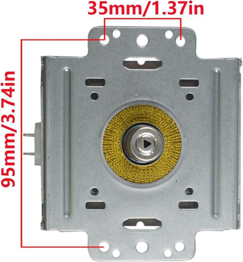 Magnetron Buizen Oven Onderdeel Snelle Verwarming Hoog Rendement 1000W Meerkleurig