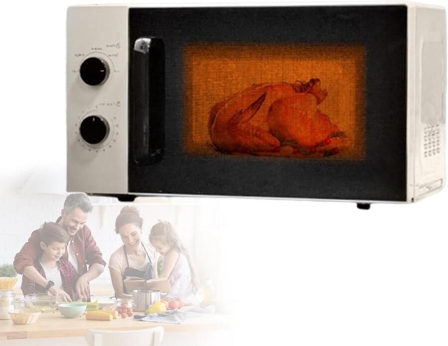 Magnetron Compacte oven Snelle bereiding Gelijkmatige verwarming 20 liter Zwart