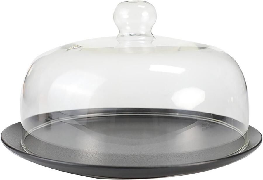 Magnetron Deksel Microgolf Afdekglas Voedsel Opwarmen Anti-spat Ontwerp 22 cm Transparant