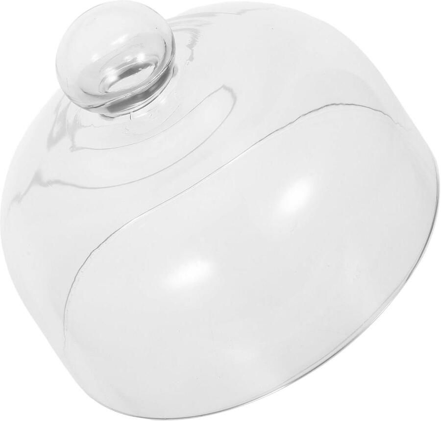 Magnetron Deksel Glazen Afdekking Maaltijden Opwarmen Ventilatie Stoom 23 cm Diameter Transparant