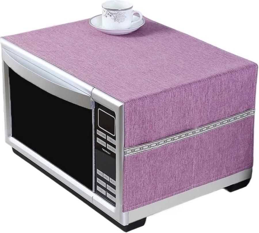 Magnetron Deksel Oven Hoes Keuken Decoratie Ademende Stof 35x100cm Grijs