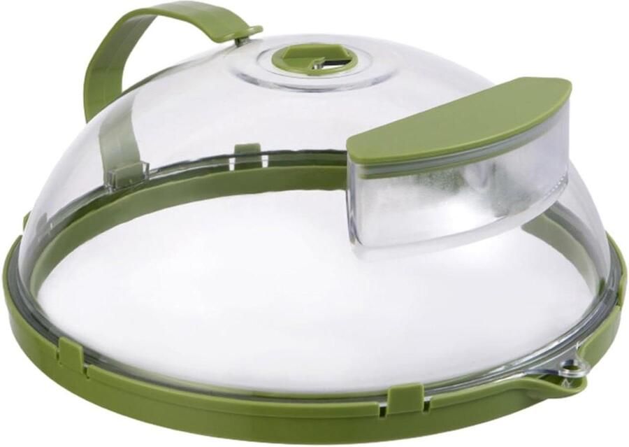 Magnetron Deksel Spatbescherming Keuken Voedsel Opwarmen Met Watertank 30 cm Diameter Transparant