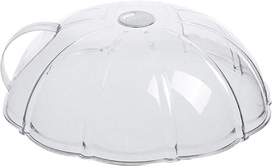 Magnetron Deksel Spatdeksel Oven Maaltijden Opwarmen Draaibaar Ventilatiesysteem 275 x 275 cm Transparant