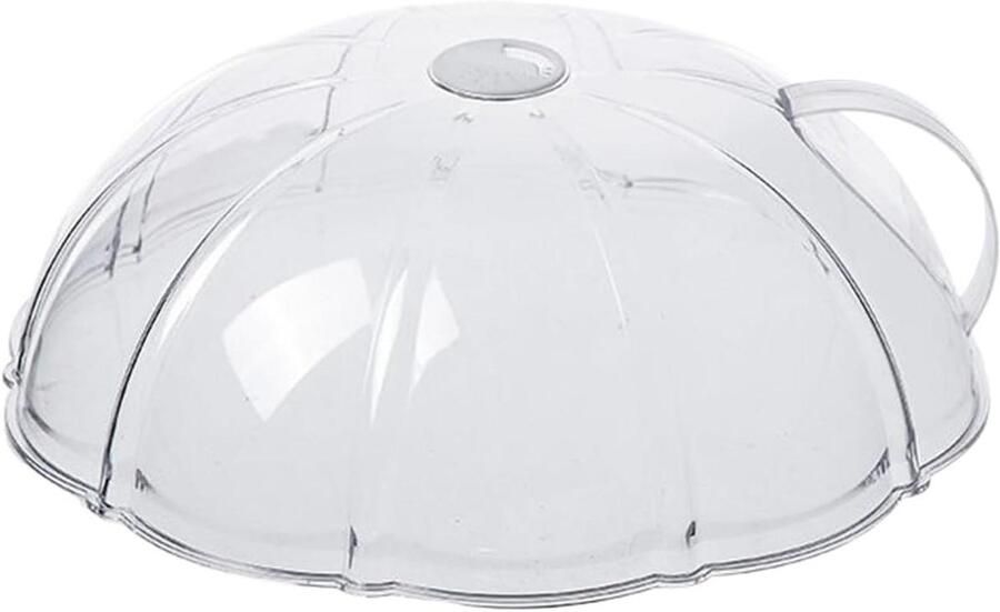 Magnetronafdekking Magnetron deksel Voedsel opwarmen Spatwaterdicht ontwerp 27.5 cm Transparant