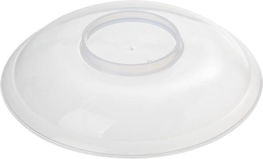Magnetron Deksel Voedselhoes Oven Schoon Koken Stoomopening Ontwerp 18x18 cm Transparant
