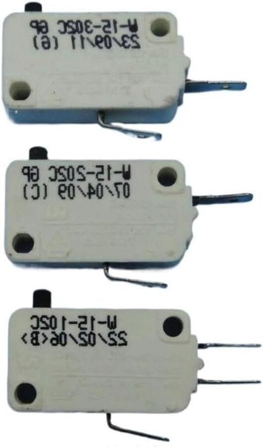 Magnetron Deur Schakelaar Oven Onderdeel Apparaat Reparatie Type A Model 3x2x1 cm Zwart - Foto 1