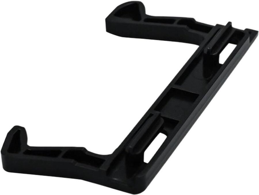 Magnetron Deurhaak Oven Slot Apparaat Reparatie Stevig Materiaal 9.1x6.3 cm Zwart
