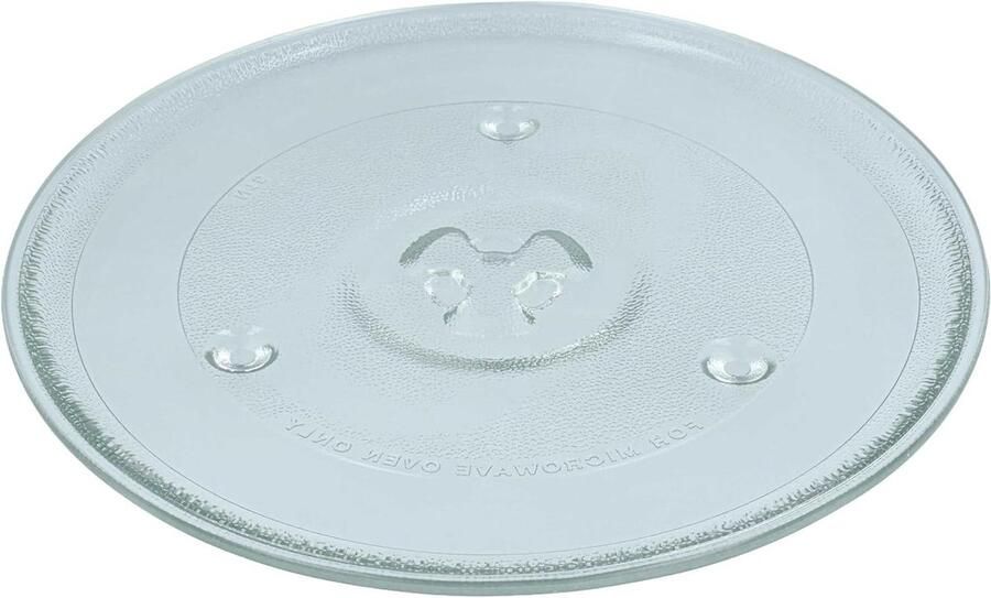 Magnetron Draaiplateau Draaischijf Glasplaat Gelijkmatig Opwarmen Y-vormige Bevestiging 27 cm Transparant