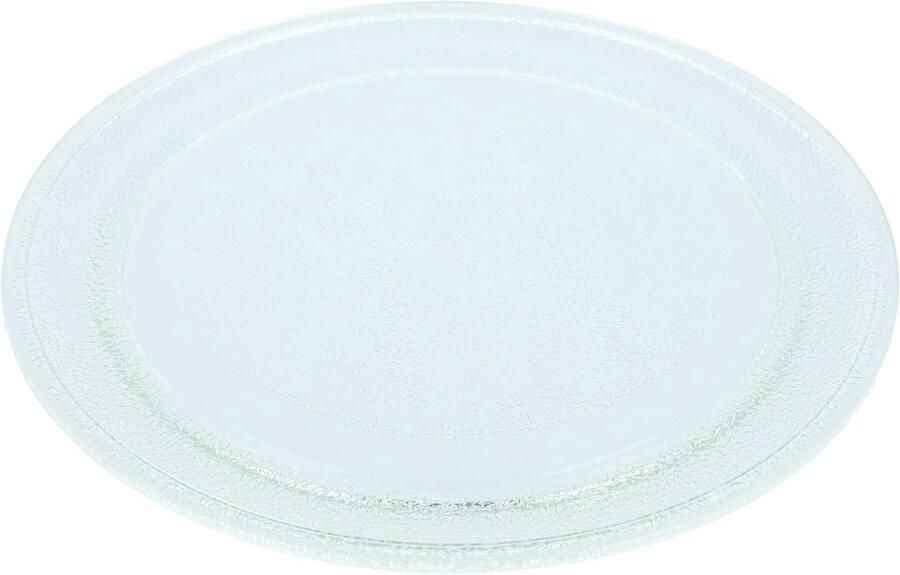 Magnetron Draaiplateau Glazen Schotel Gelijkmatig Opwarmen Specifieke Sleuven 245 cm Diameter Transparant