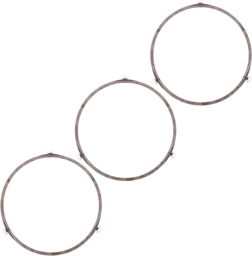 Magnetron Draaiplateau Ring Ondersteuning Rolring Wielen Stil Koken Duurzame Constructie 22 x 22 x 1.4 cm