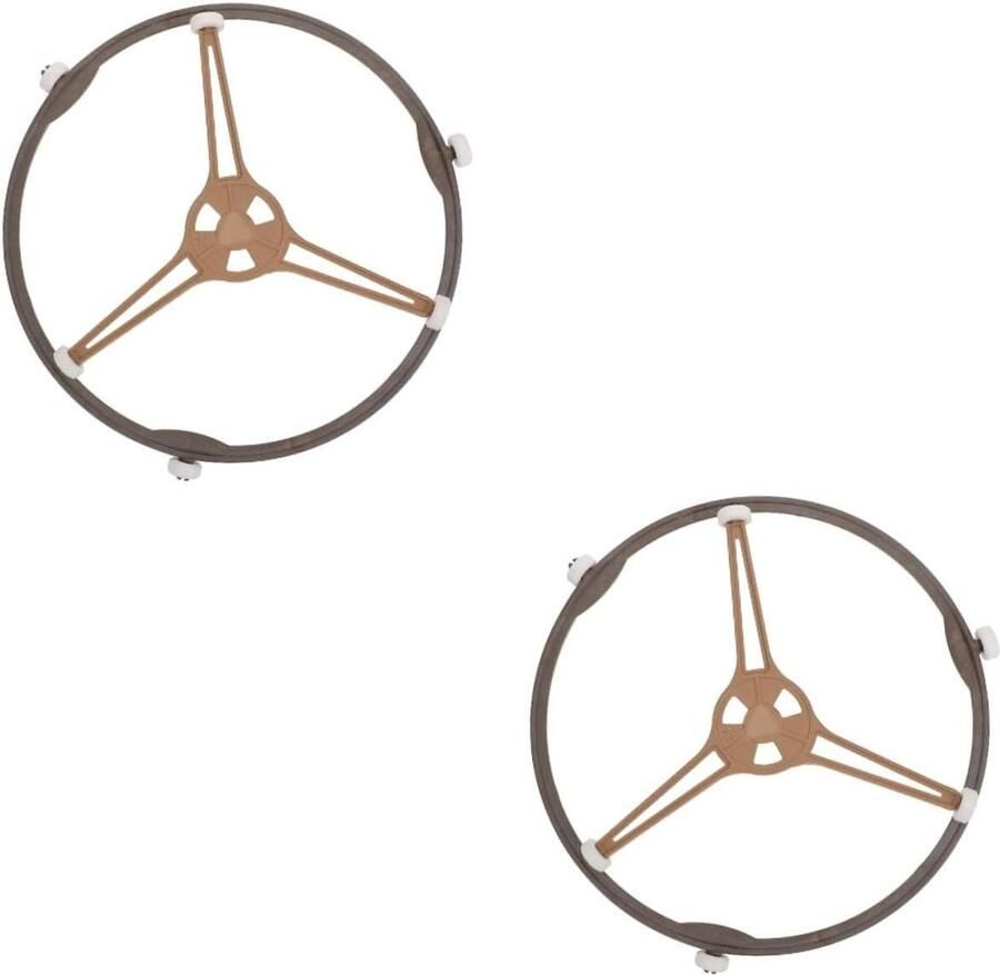 Magnetron Draaiplateau Ring Oven Plank Houder Gelijkmatig Verwarmen Dubbel Ontwerp 2 Sets Kleuren