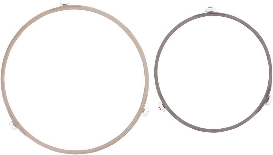 Magnetron Draaischijfhouder Oven Draaiplateau Ring Gelijkmatig Verwarmen Hoge Temperatuur Weerstand 22 x 22 x 1.4 cm