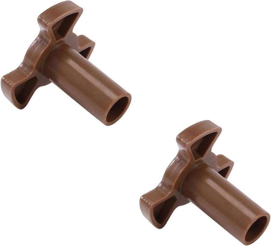 Magnetron Draaitafel Koppeling Rolgeleider Beugel Oven Magnetron Reparatie Hittebestendig Materiaal 24 mm Schachtlengte Bruin