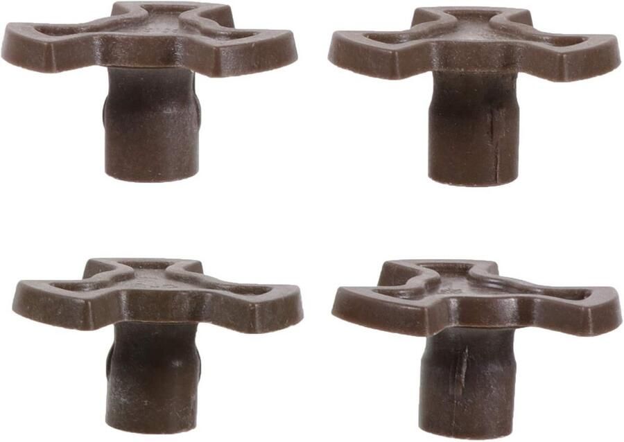 Magnetron Draaitafel Onderdelen Draaiplateau Accessoires Oven Reparatie Set van Vier 4 Stuks Wit
