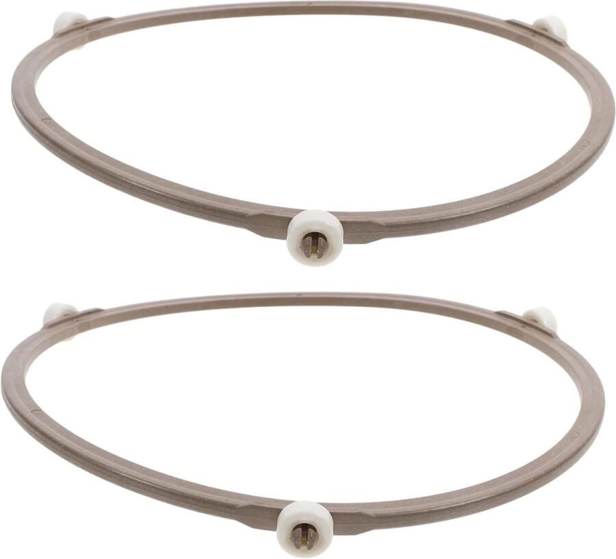 Magnetron Draaitafel Oven Ring Gelijkmatig Verwarmen Set van 6 stuks 18.9 cm diameter Wit