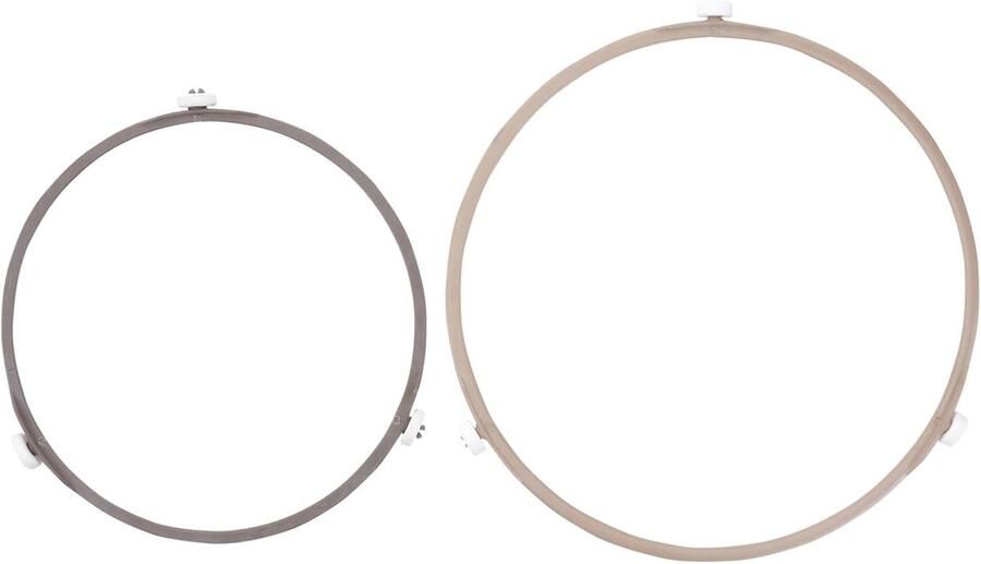 Magnetron Draaitafel Ring Oven Draaiplateau Gelijkmatig Verwarmen Driewielige Rotatie 22 cm Diameter