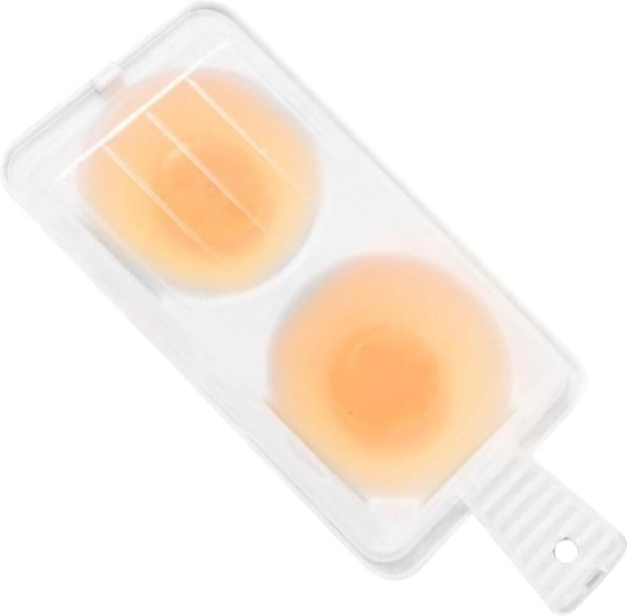 Magnetron Eierkoker Gepocheerde Eieren Maker Snel Ontbijt Maken Twee Eieren Tegelijk 23 x 10 cm