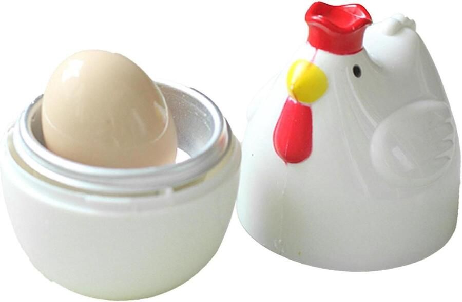Magnetron Eierkoker Kip Eierkoker Snel Eieren Koken Compact Ontwerp 1 Ei Wit