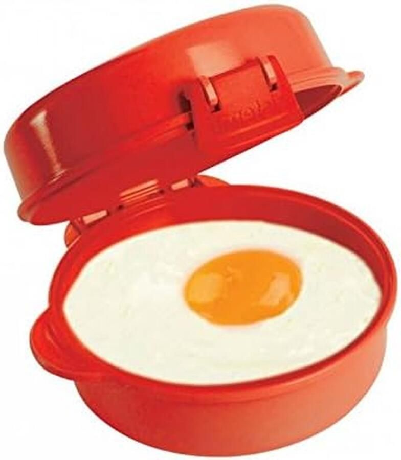 Magnetron Eierkoker Omelet Maker Snel Ontbijt Maken Stoom Ventiel Set van 4 Transparant