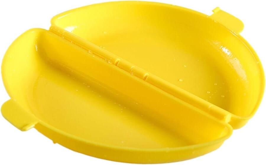 Magnetron Eierkoker Omeletpan Stoompan Ontbijt Bereiden Niet Vervormbaar Siliconen 21 x 1.2 cm Niet gespecificeerd