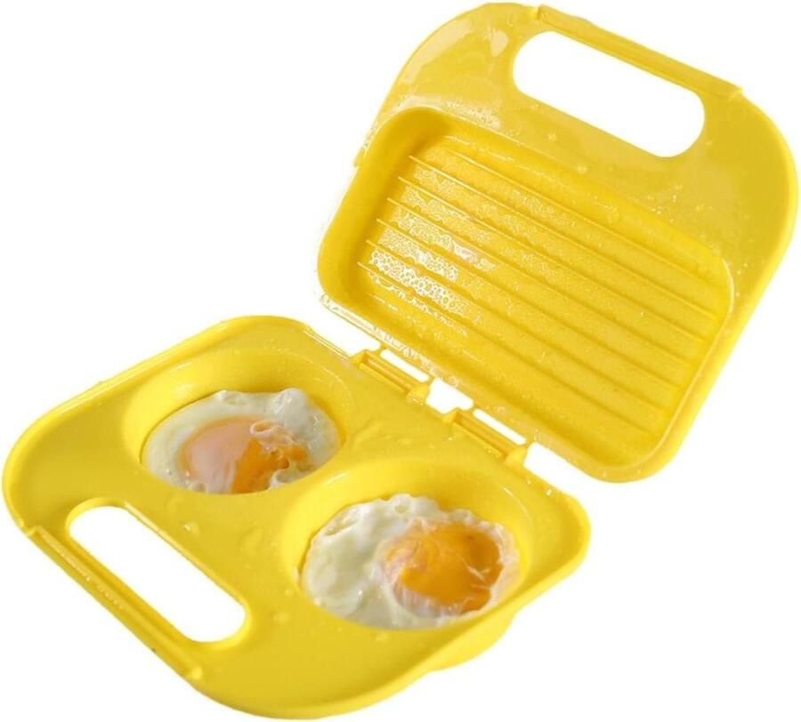 Magnetron Eierkoker Silicone Mold Snelle Maaltijden Veelzijdig Ontwerp 19 x 16 cm Niet gespecificeerd
