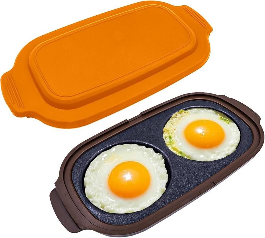 Magnetron Eierkoker Snelle & Eenvoudige Ei Bereiding voor Ontbijt en Snacks