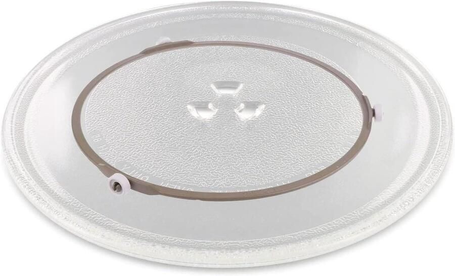 Magnetron Glasplaat Draaiplateau Oven Magnetron Gebruik Voedselveilig Glas 24.5-31.5 cm Transparant