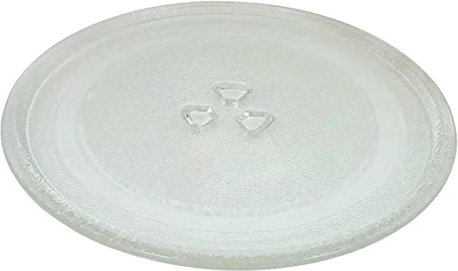 Magnetron Glazen Plaat Draaiplateau Magnetron Reparatie Speciaal voor Kleine Magnetrons 245 cm Diameter Wit