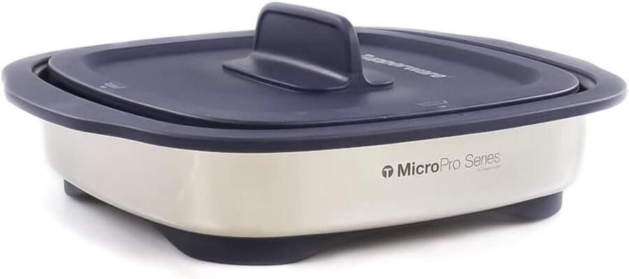 Magnetron Grill Keuken Accessoire Snel Koken Grillen Bakken Frituren 15x12x5 cm Donkerblauw