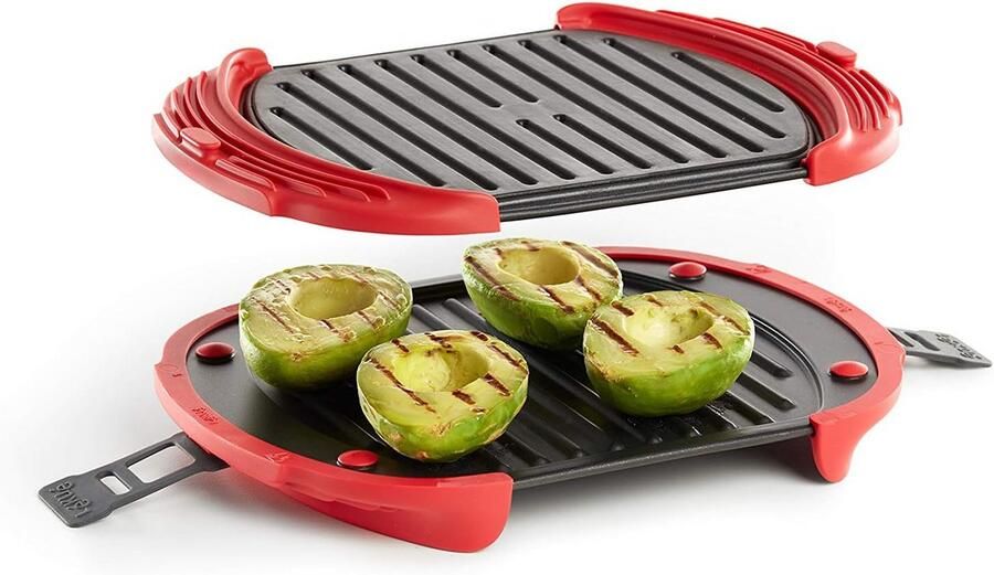 Magnetron Grill XL voor Goudbruine Resultaten Snel en Gezond Grillen