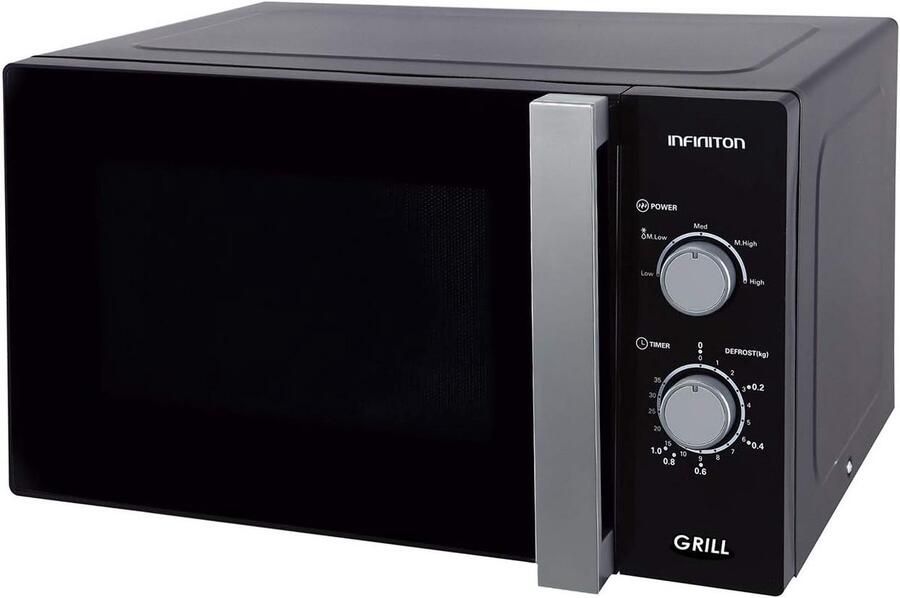 Magnetron Infiniton 25 l met grill (vermogen 900 W en grill 1000 W inhoud 25 l bord 31 5 cm ontdooiing) 25 LITROS Blanco Y Gris