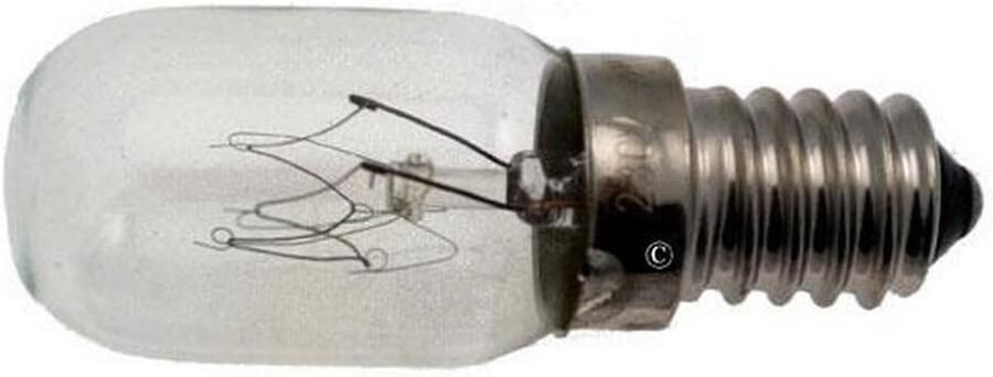 Magnetron Lamp Vervanglamp Oven Apparaat Verlichting 25 Watt Vermogen E14 Fitting Koel Wit